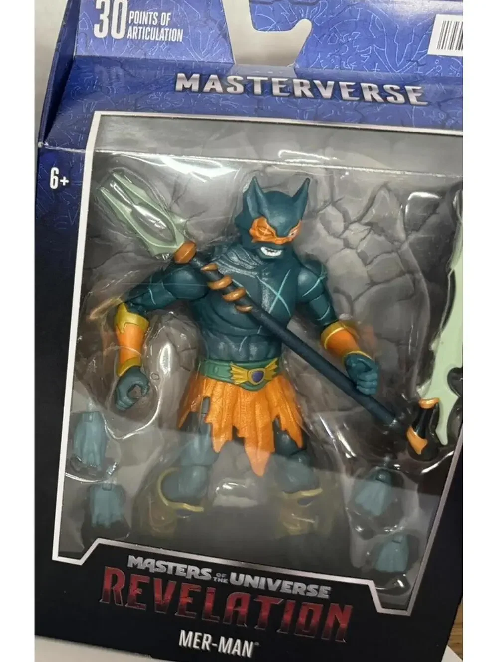 Masters of the Universe Masterverse Collection: Mer-Man, He-Man, Skeletor, Teela